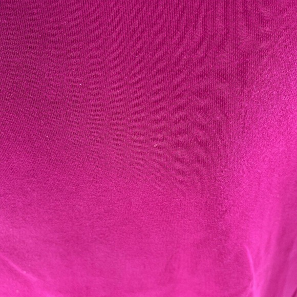 LAUREN RALPH LAUREN PINK LONG SLEEVE TOP SHIRT WOMENS LARGE BUTTON SHOULDER - Picture 5 of 14